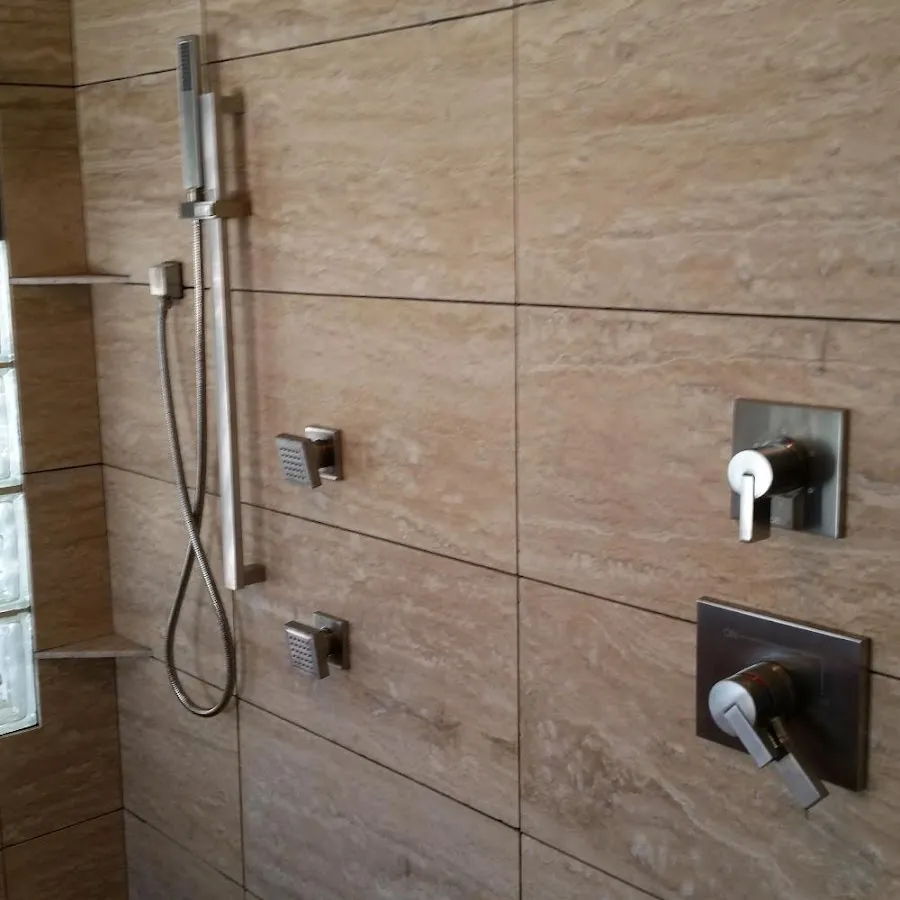 Shower fixture installation for Water Heater Installation in Eau Claire